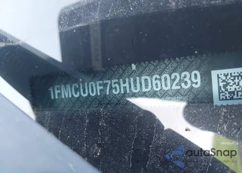 2017 Ford Escape S из США, поврежденный, VIN 1FMCU0F75HUD60239